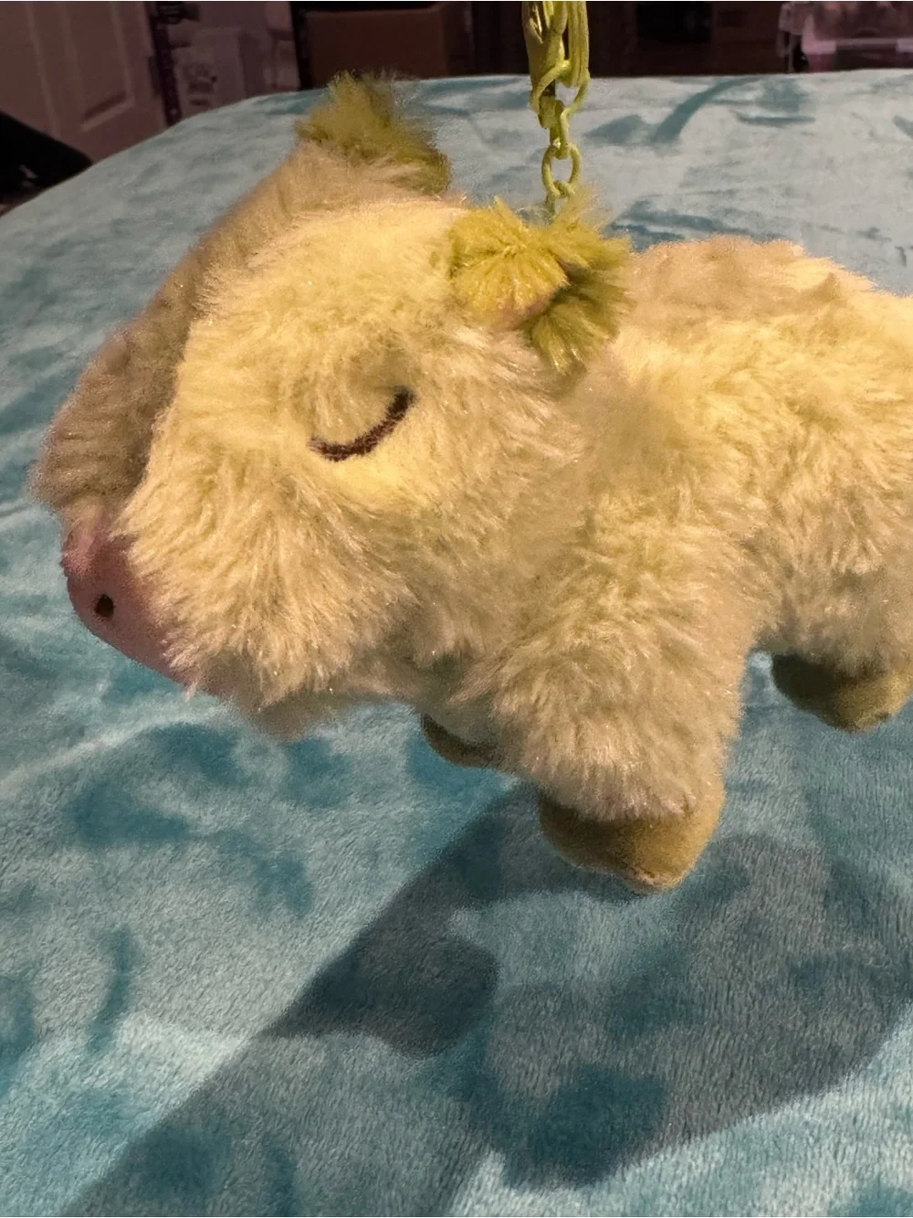 Capybara Plushie Bag Charm by Capy-Era - Green